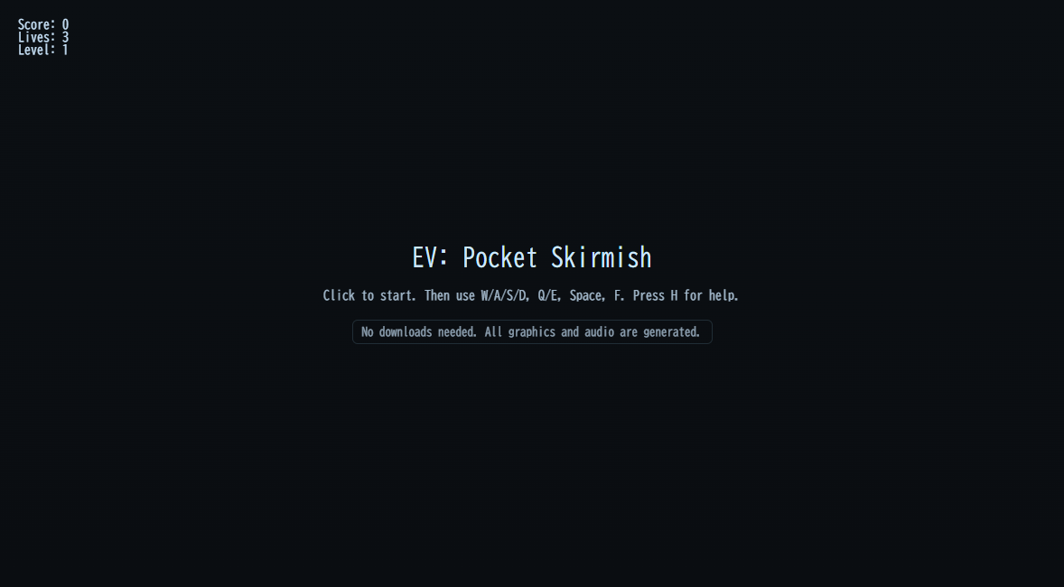 EV: Pocket Skirmish